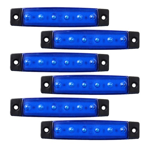 PASEK ŚWIETLNY LED PASEK ŚWIETLNY TYLNE ŚWIATŁA 6 SZT
