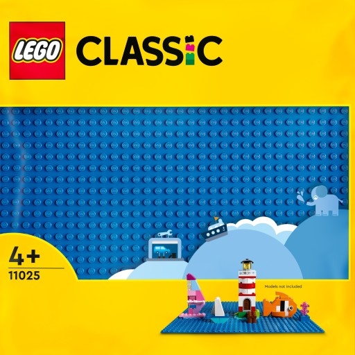 LEGO CLASSIC Niebieska płytka konstrukcyjna 11025