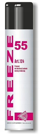 ZAMRAŻACZ FREEZE -55C SPRAY 600ml ZMRAŻACZ LÓD