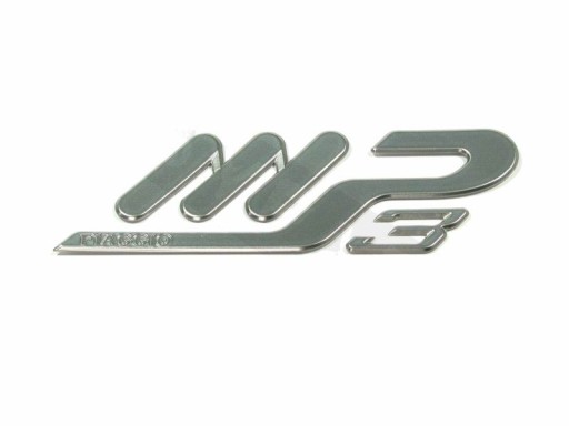 NAKLEJKA EMBLEMAT NAPIS ZNACZEK PIAGGIO MP3