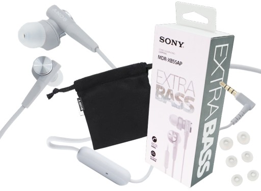 SŁUCHAWKI PRZEWODOWE SONY MDR-XB55AP 3.5mm