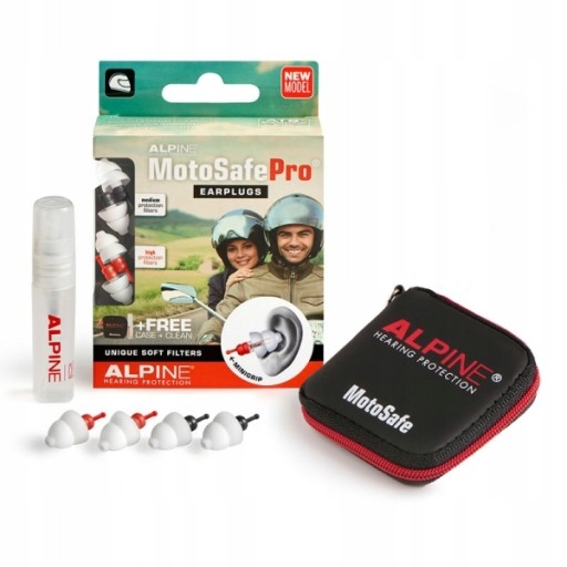 MOTOCYKLOWE ZATYCZKI STOPERY ALPINE MOTOSAFE PRO