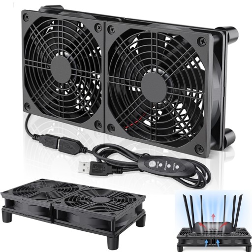 Wentylator chłodnicy dla routera PS4 XBox laptopy
