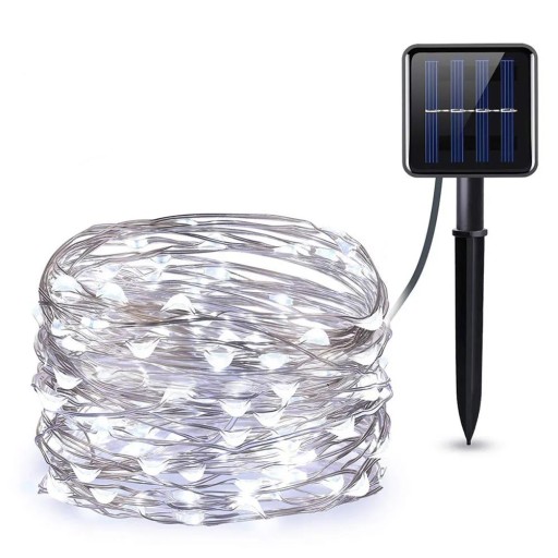 Słoneczne lampki świąteczne na sznurku 200LED