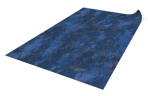 Mata Black Seas - Ocean 183x122 cm