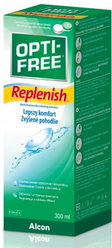 Opti-Free Replenish płyn do soczewek Alcon 300 ml