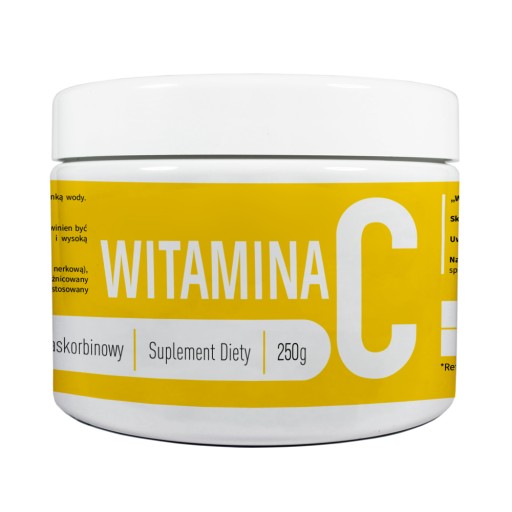 WITAMINA C proszek 100% KWAS L-ASKORBINOWY 250g