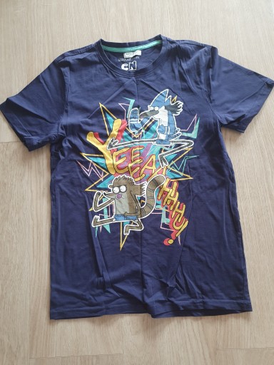 T-SHIRT RESERVED 170 REGULAR SHOW ZWYCZAJNY SERIAL