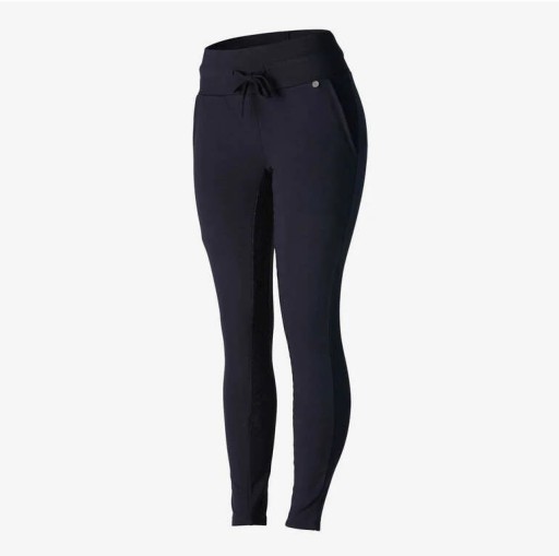 HORZE, Legginsy damskie ELINOR 38 granatowy