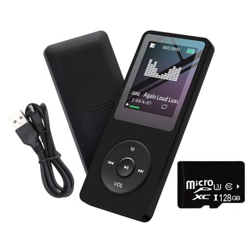 ODTWARZACZ MUZYCZNY MP3 MP4 BIUETOOTH RADIO 128G
