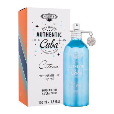 Cuba Authentic Citrus 100 ml dla mężczyzn Woda toaletowa