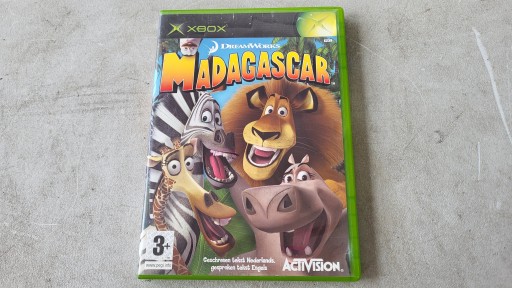 GRA XBOX CLASSICS MADAGASCAR W PUDEŁKU GWR