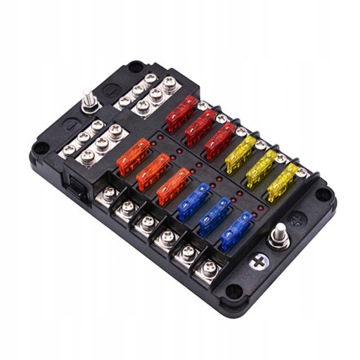 Listwa zaciskowa PC 12-32 V Samochód RV 1 In 10 Ou