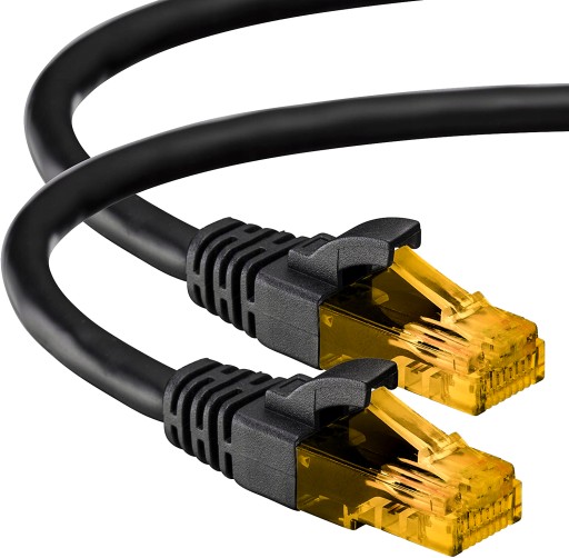 KABEL ETHERNET SIECIOWY INTERNETOWY PATCHCORD SKRĘTKA LAN RJ45 UTP CAT6 20M