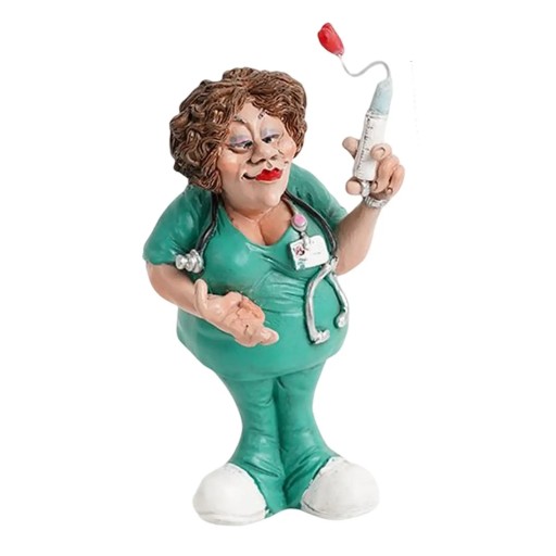FIGURKA OZDOBA STATUETKA MEDYK PIELĘGNIARKA DEKOR model 1