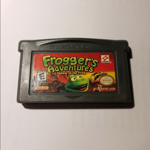 FROGGER'S ADVENTURES - Nintendo GameBoy Advance - NGBA GBA - oryginał !