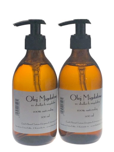 NANI OLEJ MIGDAŁOWY ZE SŁODKICH MIGDAŁÓW 2 X300 ML