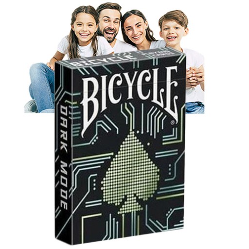 Gra KARCIANA dla Dorosłych Karty Dark Mode BICYCLE