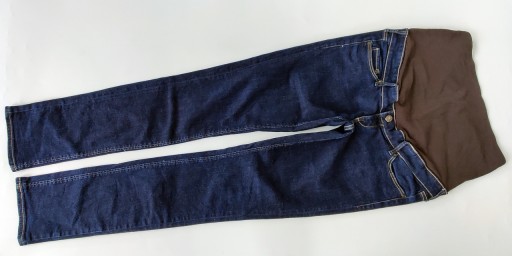 H&M MAMA jeansowe spodnie ciążowe rurki 40/170