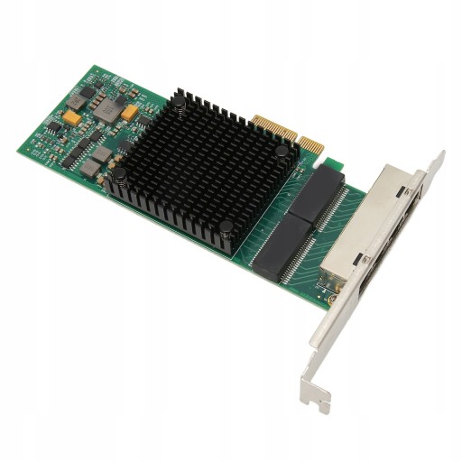 Karta sieciowa PCIe 10/100/1000 mb/s miedź RJ45