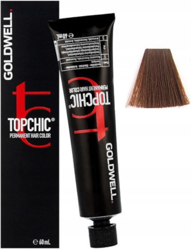 GOLDWELL TOPCHIC 60ML 7RB TRWAŁA FARBA DO WŁOSÓW