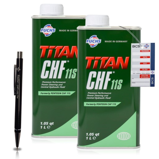 2 LITRY FUCHS TITAN PENTOSIN CHF11S PŁYN DO WSPOMAGANIA 2L