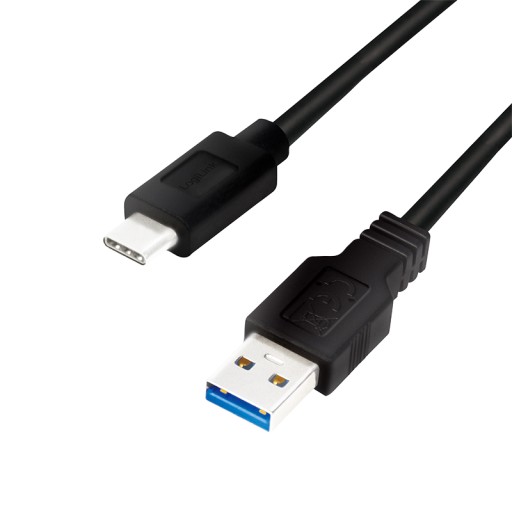Kabel USB-C na USB-A, 0.15m, Czarny, 3.2 Gen1