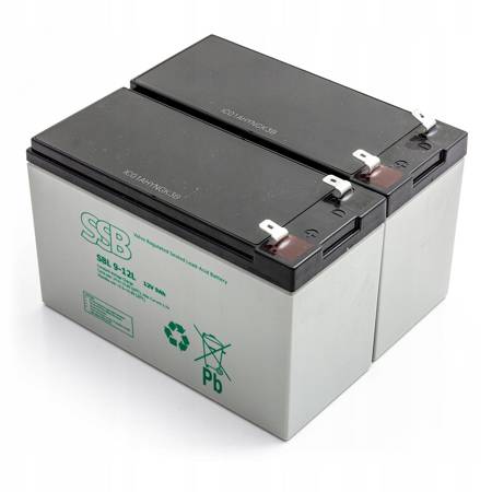 Zestaw akumulatorów do APC RBC9 SSB SBL 9-12L x2