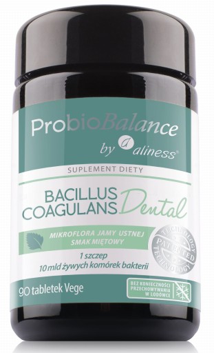 ALINESS ProbioBalance DENTAL Probiotyk JAMA USTNA