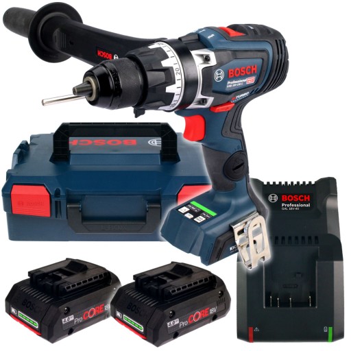 GSR 18V-150 C ОТВЕРТКА BOSCH 2x4,0 Ач LiION L-BOXX