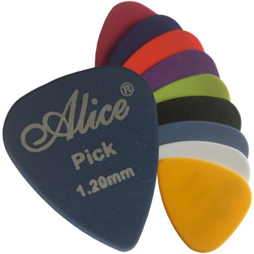 AP-F nylon matt Kostka gitarowa 1.20 mm Medium/Heavy matowa kolory Alice