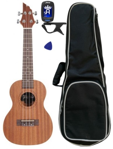Ukulele koncertowe Flycat C10C + pokrowiec + stroik