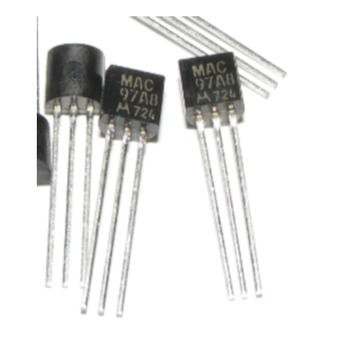 MAC97A8 Triak TO-92 Motorola x3