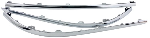 ZESTAW CHROM ZDERZAKA TYŁ VW PASSAT CC 09-12 KPL = 3 SZTUKI
