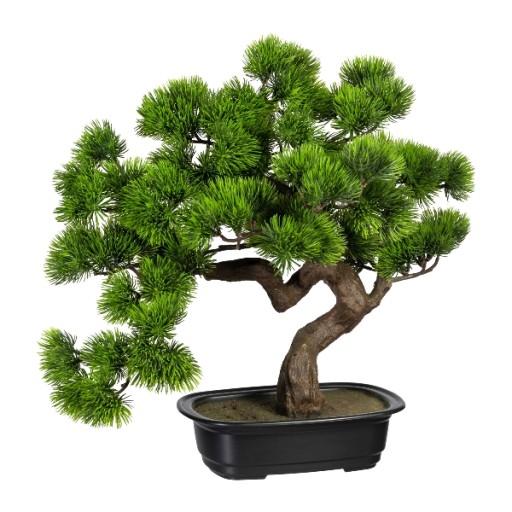 piękne sztuczne drzewko BONSAI Pinia 40 cm sosna