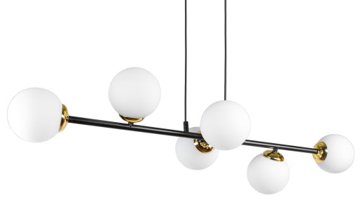 SZKLANA LAMPA WISZĄCA SUFITOWA ŻYRANDOL PLAFON LED