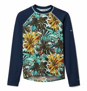 Koszulka UV szybkoschnąca Columbia Sandy Shores Printed LS Sunguard 152/158