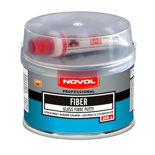 NOVOL FIBER SZPACHLA Z WŁÓKNEM SZKLANYM 200g