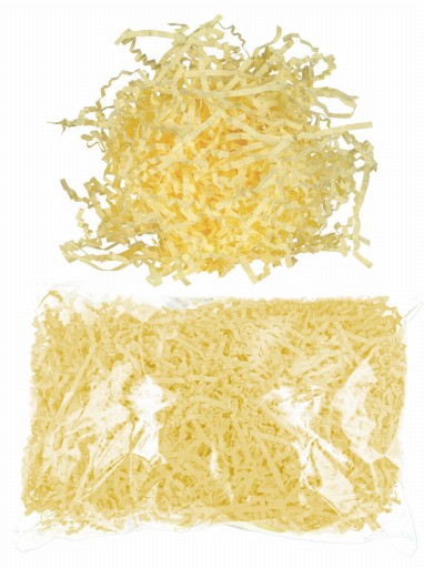 WYPEŁNIACZ WYPEŁNIENIE DO PREZENTÓW DO PUDEŁKA 250g ŻÓŁTY