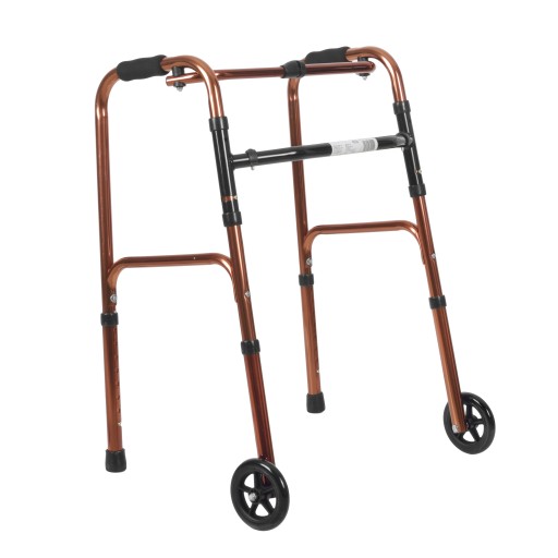 Balkonik CHODZIK 3-FUNKCYJNY aluminiowy REHABILITACYJNY KROCZĄCY chorego