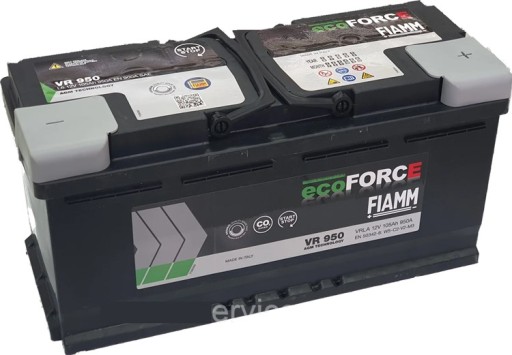 FIAMM ECOFORCE VR950 105Ah 950A AGM START-STOP