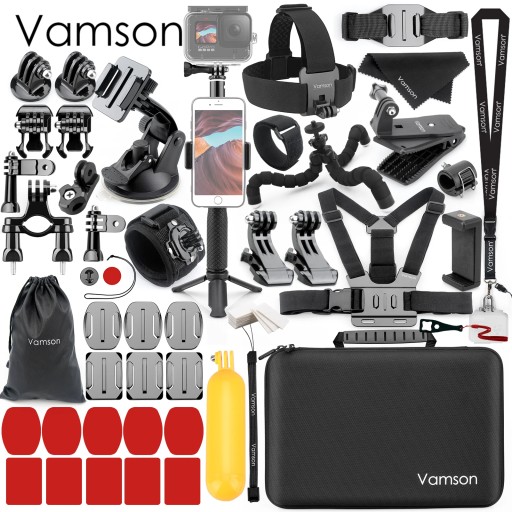 Akcesoria Vamson Kit do GoPro Hero 10 9 8 7 6 5 c
