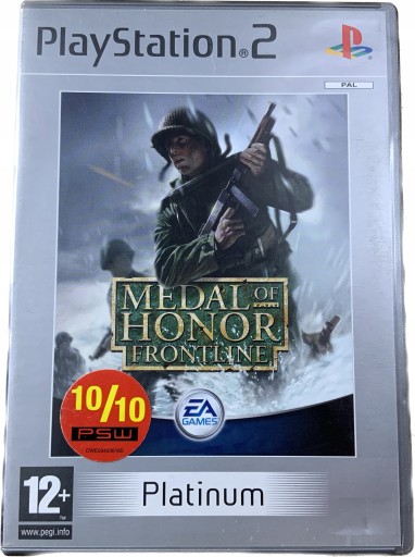MEDAL OF HONOR FRONTLINE płyta bdb+ komplet PS2