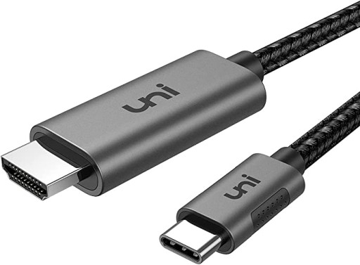 Kabel Adapter USB-C do HDMI 4k 60Hz 0,9m UNI