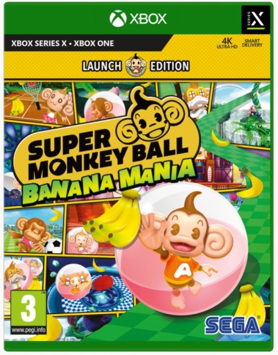 Super Monkey Ball Banana Mania Launch Edition XBOX