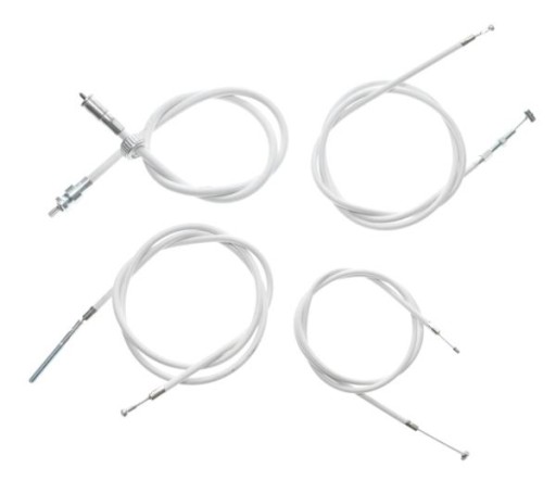 Komplet linek WSK 125 B1 białe solidnie wykonane