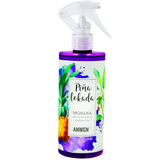 Mgiełka Anwen spray reanimacja włosów kręconych
