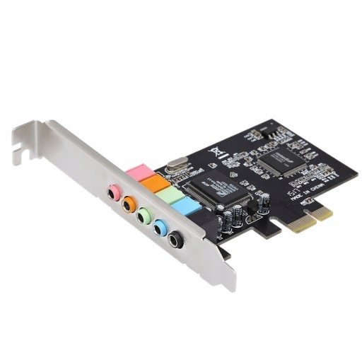 5.1-kanałowa karta dźwiękowa PCI-Express