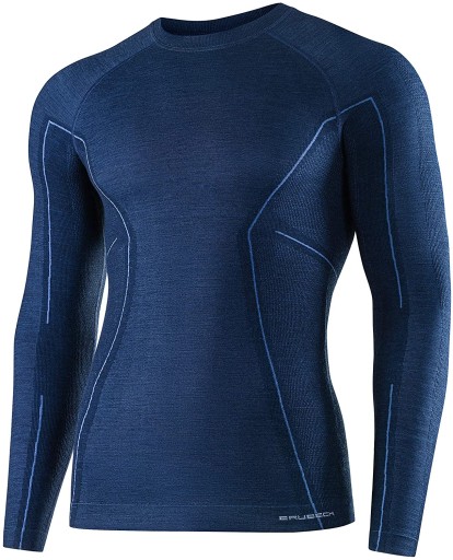 WEŁNIANA KOSZULKA ACTIVE WOOL BRUBECK LS12820 - M