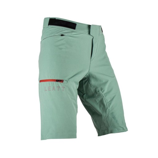 LEATT 2023 SPODENKI MTB TRAIL 1.0 SHORTS PISTACH M
